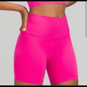 Lululemon Align Shorts 6 Inch Sonic Pink! Size 6!